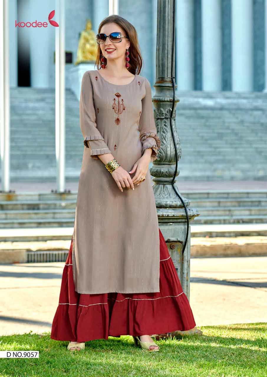 Mahi Vol-2 chinon Khatli Work Wholesale Kurti Mahi Vol-2 chinon Khatli Work Wholesale Kurti